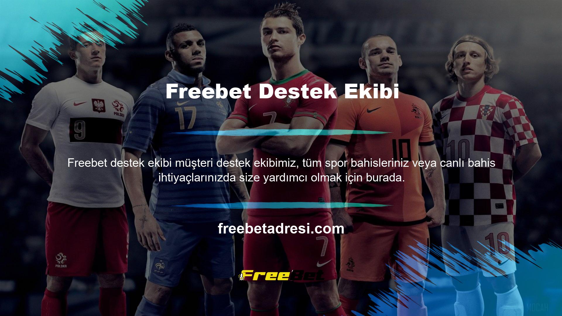 Bu menüleri keşfederken, sol taraftan seçim yapabileceğiniz çeşitli sporlar bulacaksınız